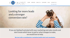 Desktop Screenshot of catalystmarketinggroup.com